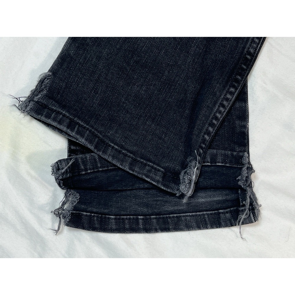 Wrangler Retro Slim Straight Black Cowboy Denim Jeans Boys 12R Adjustable Waist - Picture 9 of 11